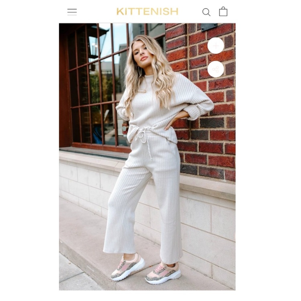 Kittenish Lena Sweats Set